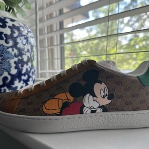 Gucci X Disney Mickey Sneakers